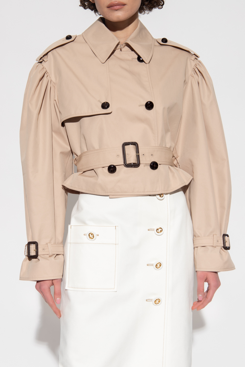 SchaferandweinerShops HK - GUCCI BUTY TYPU LOAFERS - Beige